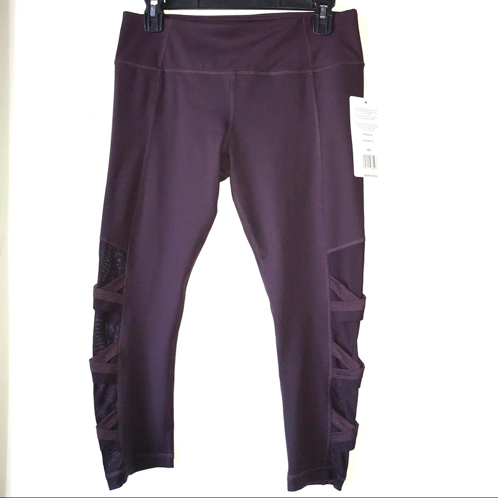 NWT Active Life Leggings - Wild Raison Deep Purple M